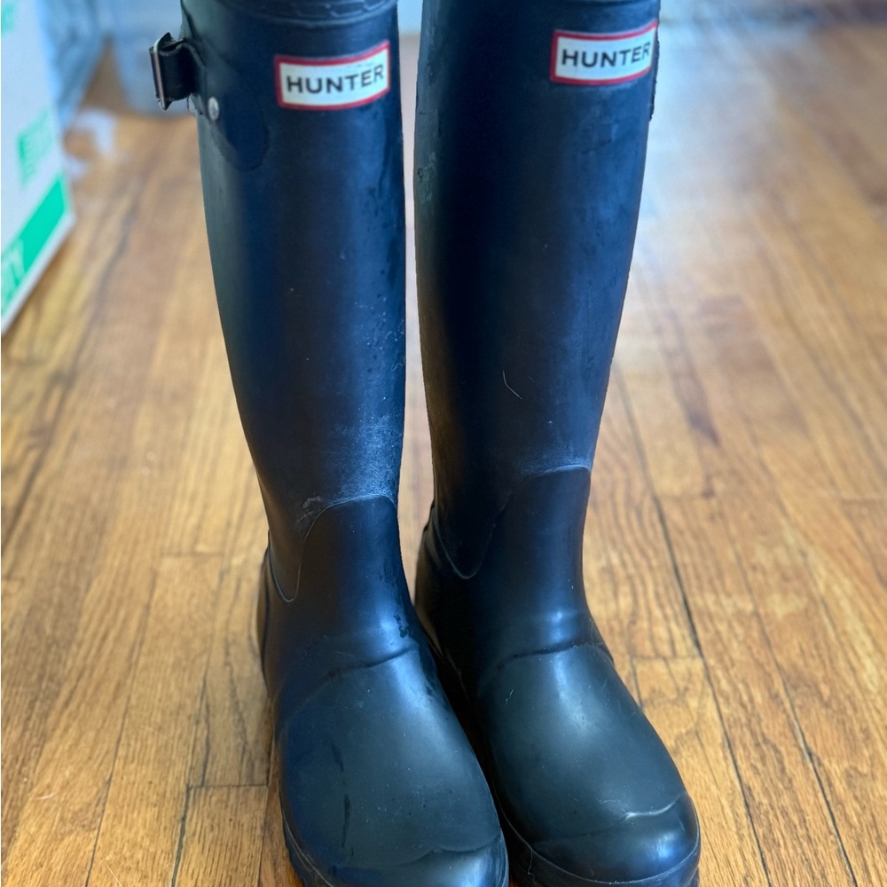 Hunter Classic Black Tall Boots